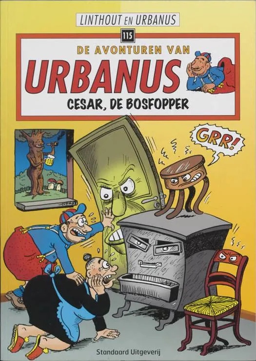 Urbanus 115 Cesar, de bosfopper