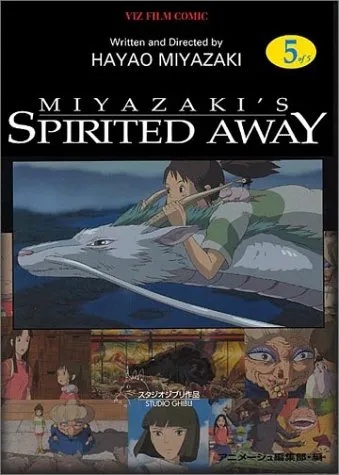 SPIRITED AWAY 5 FILM COMIC