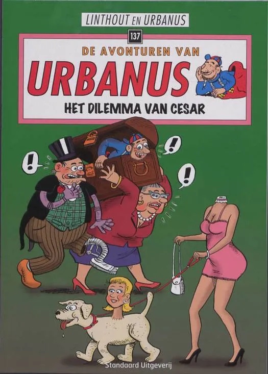 Urbanus 137 Het dilemma van Cesar