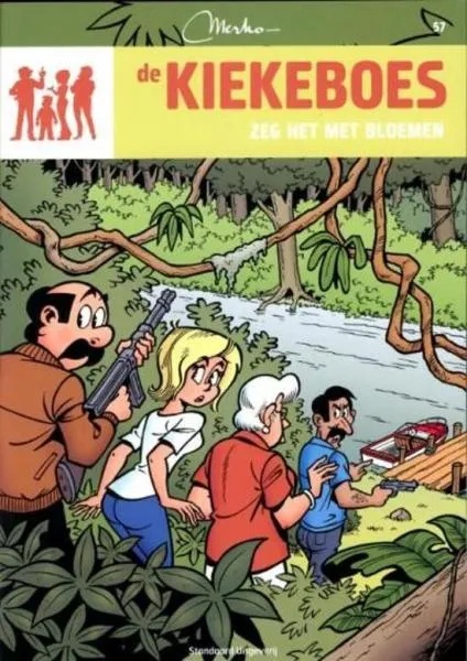 Kiekeboes 57 Zeg het met bloemen