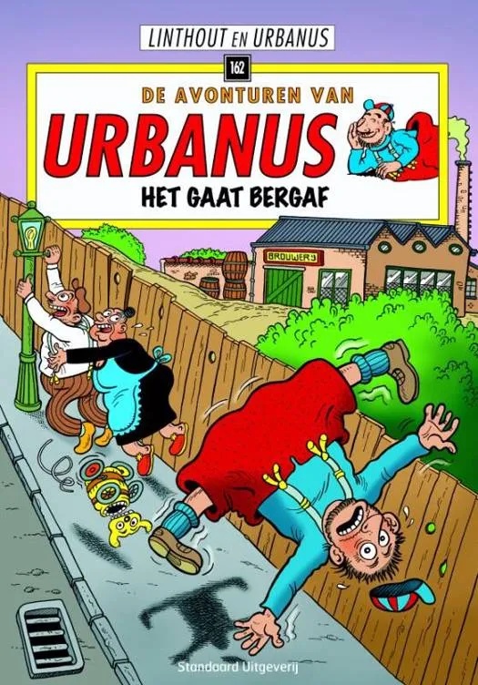 Urbanus 162 Het gaat bergaf