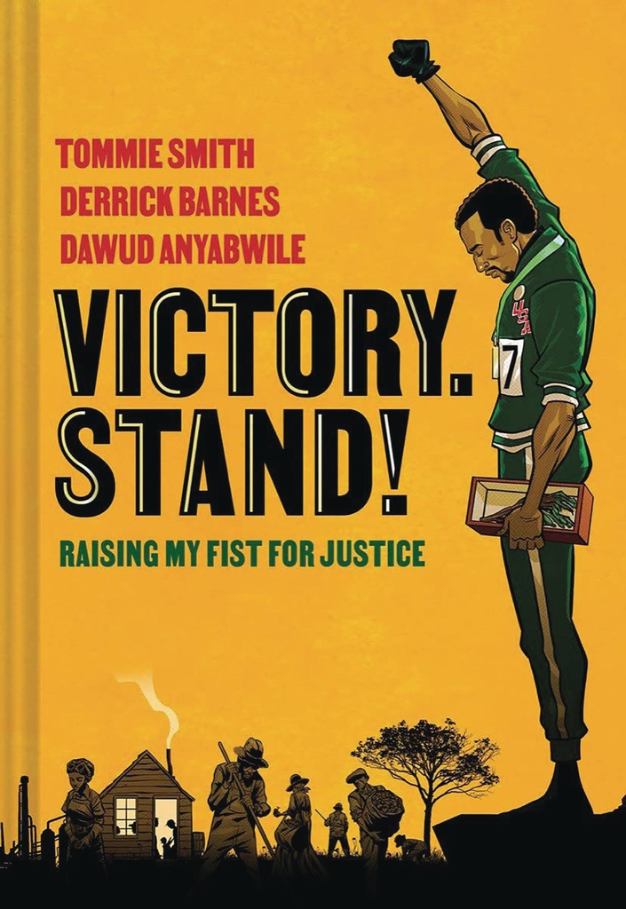 VICTORY STAND RASING MY FIST FOR JUSTICE