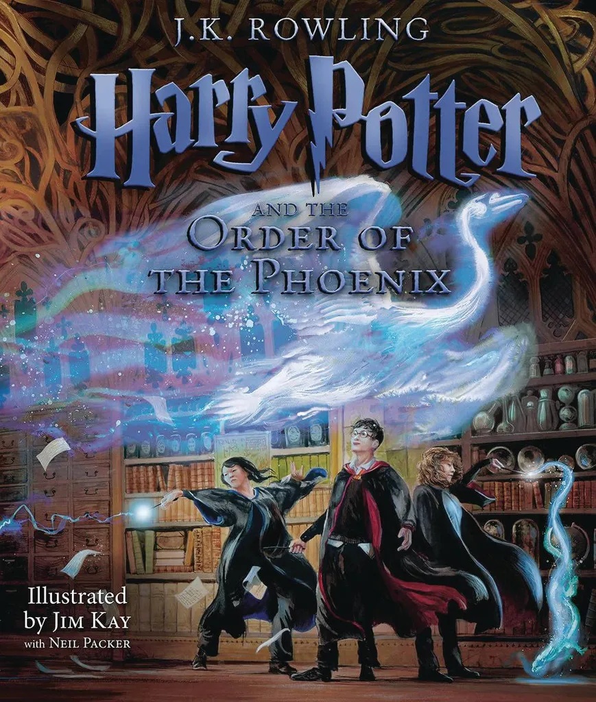 HARRY POTTER & ORDER OF PHOENIX ILLUSTRATED ED