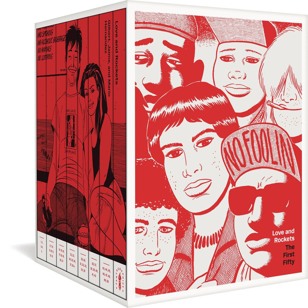 LOVE & ROCKETS FIRST FIFTY CLASSIC 40TH ANV BOX SET