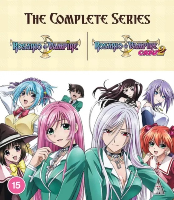 ROSARIO VAMPIRE & Rosario Vampire Capu 2 Complete Series Blu-ray
