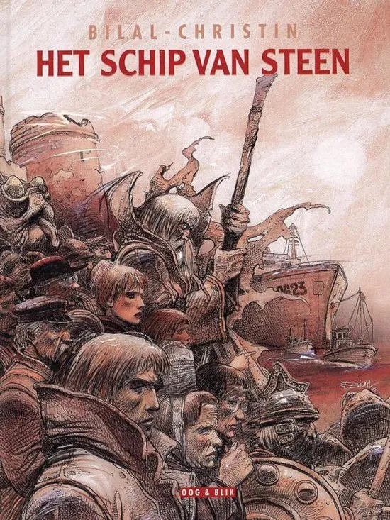 Bilal auteursstrips Het schip van steen