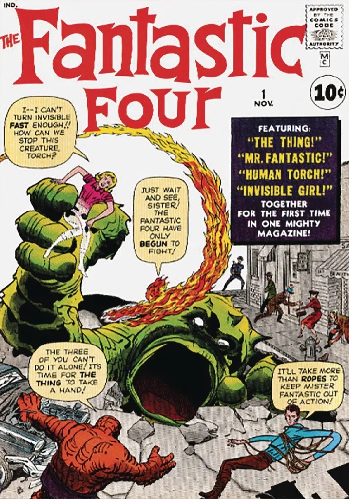 MARVEL COMICS LIBRARY 3 FANTASTIC FOUR 1961-1963