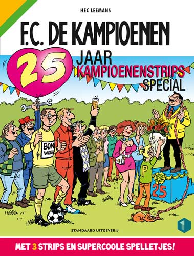 FC De Kampioenen Special 25 jaar F.C. De Kampioenen-strips-special