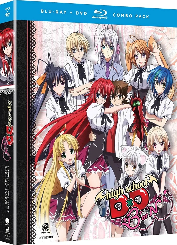 HIGH SCHOOL DXD BorN Season 3 Blu-ray/DVD Combi