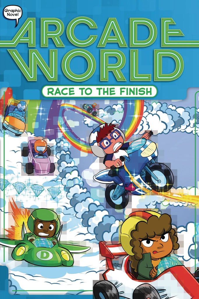 ARCADE WORLD CHAPTERBOOK 5 RACE TO THE FINISH