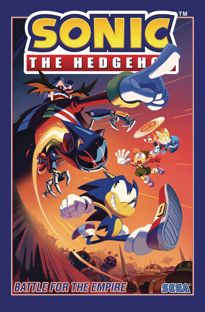 SONIC THE HEDGEHOG 13 BATTLE FOR THE EMPIRE