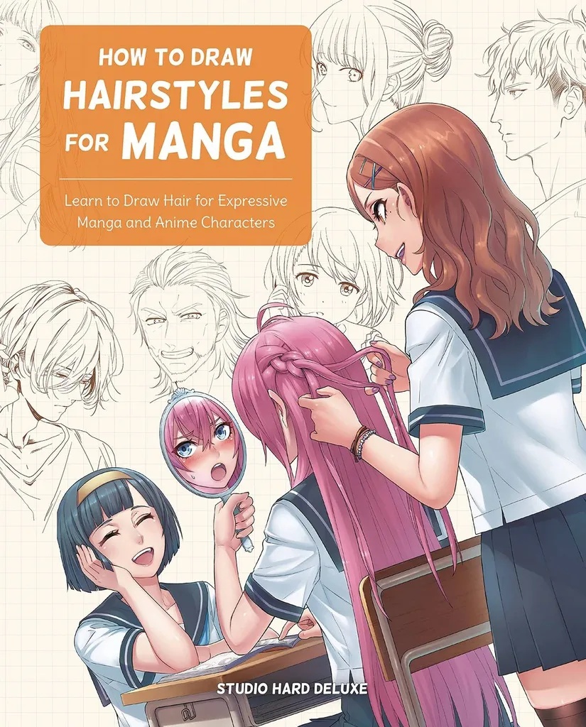 HOW TO DRAW HAIRSTYLES FOR MANGA