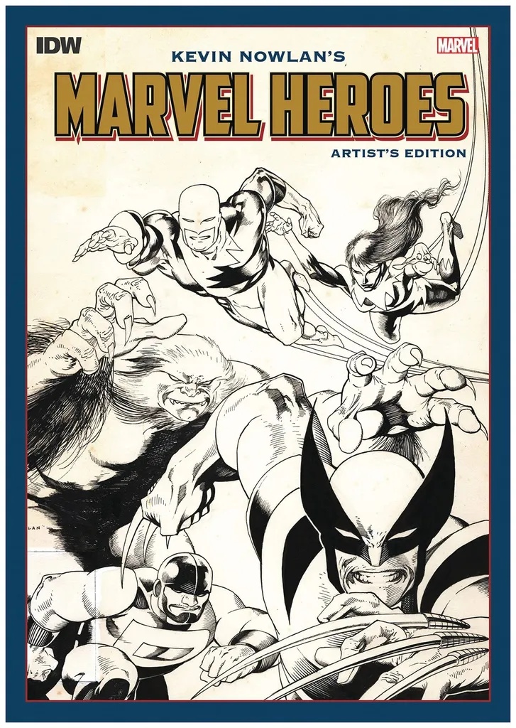 KEVIN NOWLAN MARVEL HEROES ARTIST ED