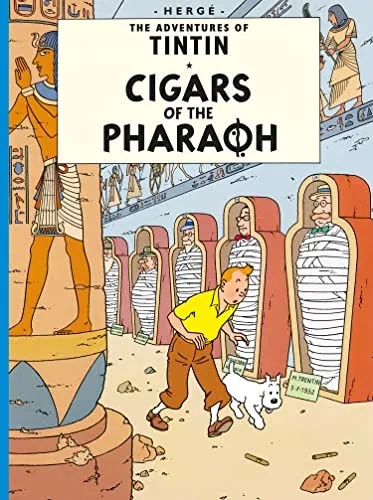 Kuifje Vreemdtalig: Engels 4 Cigars of the Pharaoh
