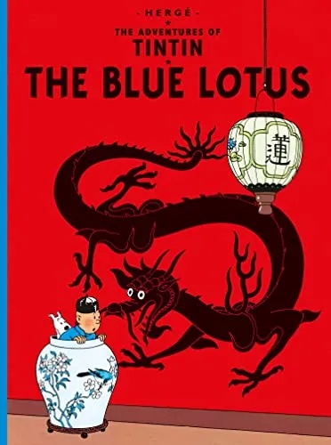 Kuifje Vreemdtalig: Engels 5 The Blue Lotus