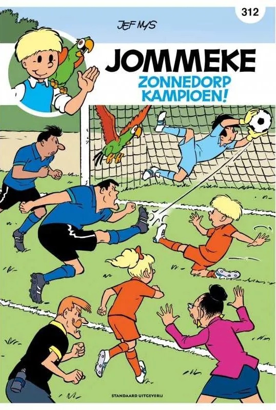 Jommeke new look & feel 312 Zonnedorp Kampioen!
