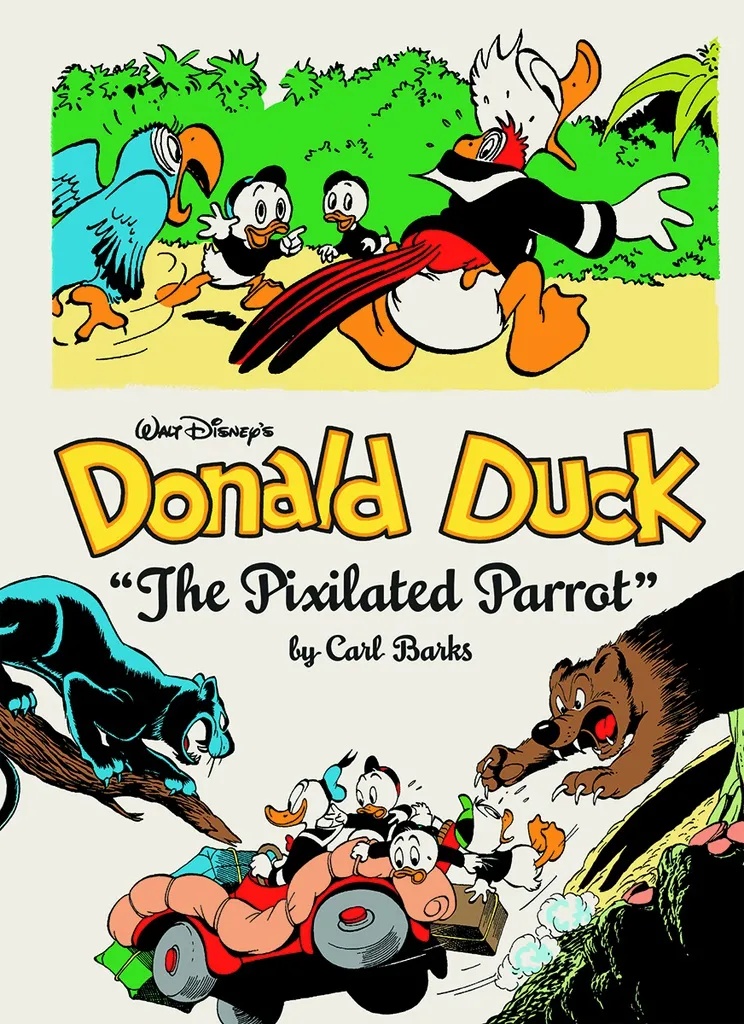 WALT DISNEY DONALD DUCK 6 PIXILATED PARROT
