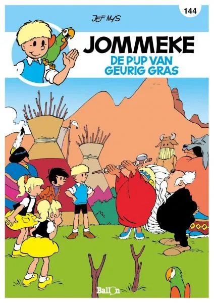 Jommeke 144 De pijp van geurig gras