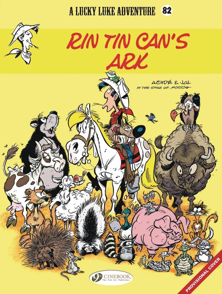 LUCKY LUKE 82 RIN TIN CANS ARK