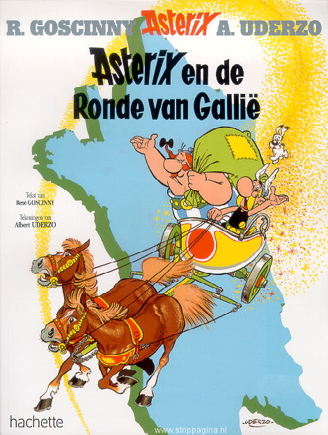 Asterix 5 En de ronde van Gallia