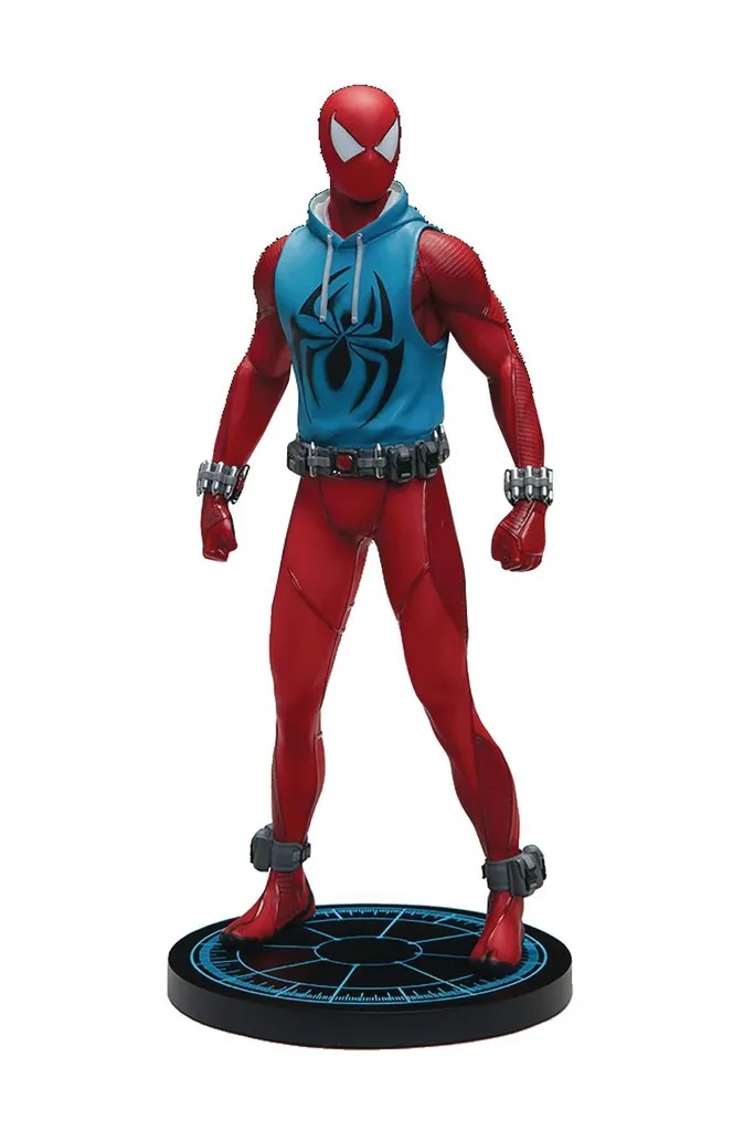 MARVEL ARMORY - SPIDER-MAN SCARLET SPIDER 1/10 RESIN STATUE