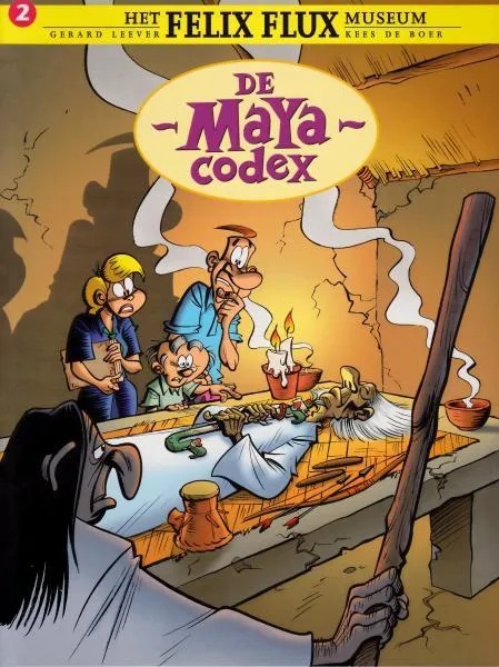 Felix Flux museum 2 De Maya-codex