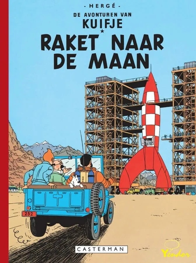 Kuifje 16 Raket naar de maan