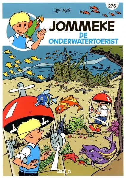 Jommeke new look & feel 276 De onderwatertoerist