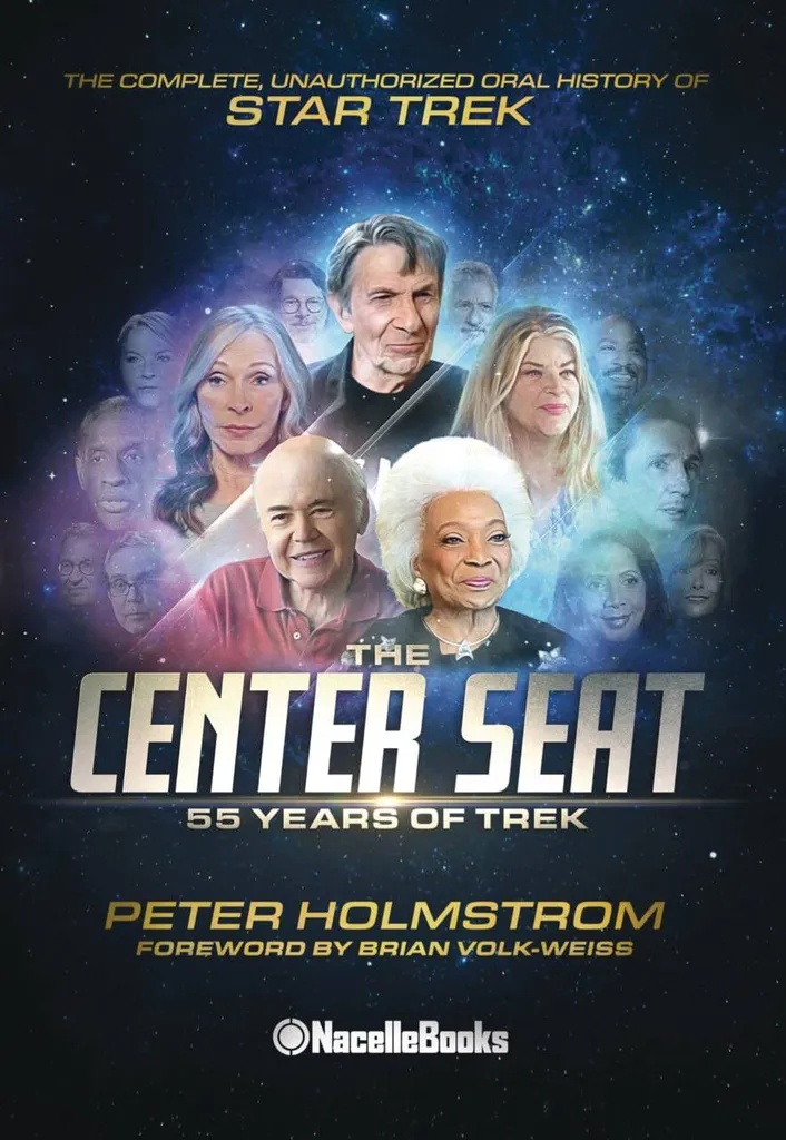 CENTER SEAT 55 YEARS TREK UNAUTH HIST OF STAR TREK