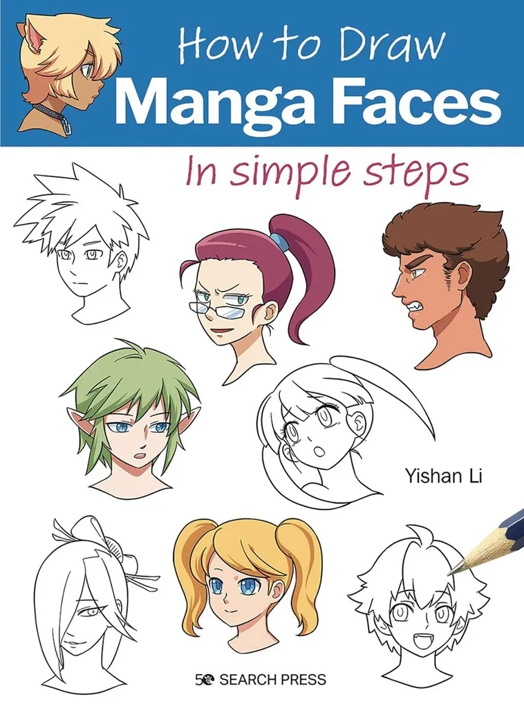 HOW TO DRAW MANGA FACES