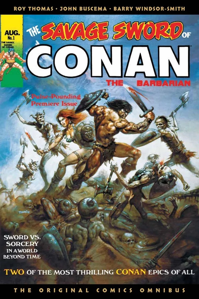 SAVAGE SWORD OF CONAN ORIGINAL OMNI REG 1