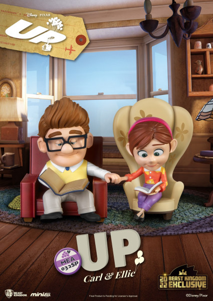 Disney & Pixar's UP - Carl and Ellie Figure 2-Pack
