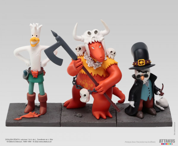 Donjon - Dungeon Zenith - Herbert, Marvin, and the Keeper Premium Collector's Box Set (3 Figures)