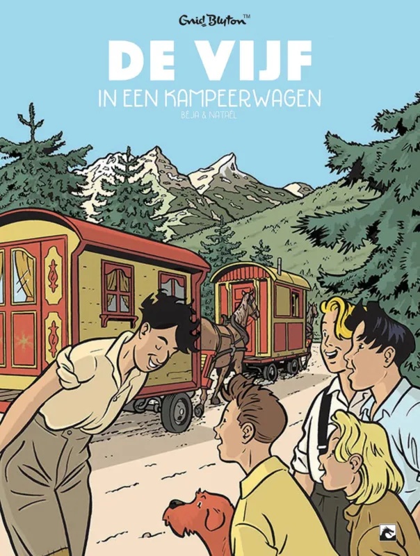 Vijf 6 De Vijf in een Kampeerwagen