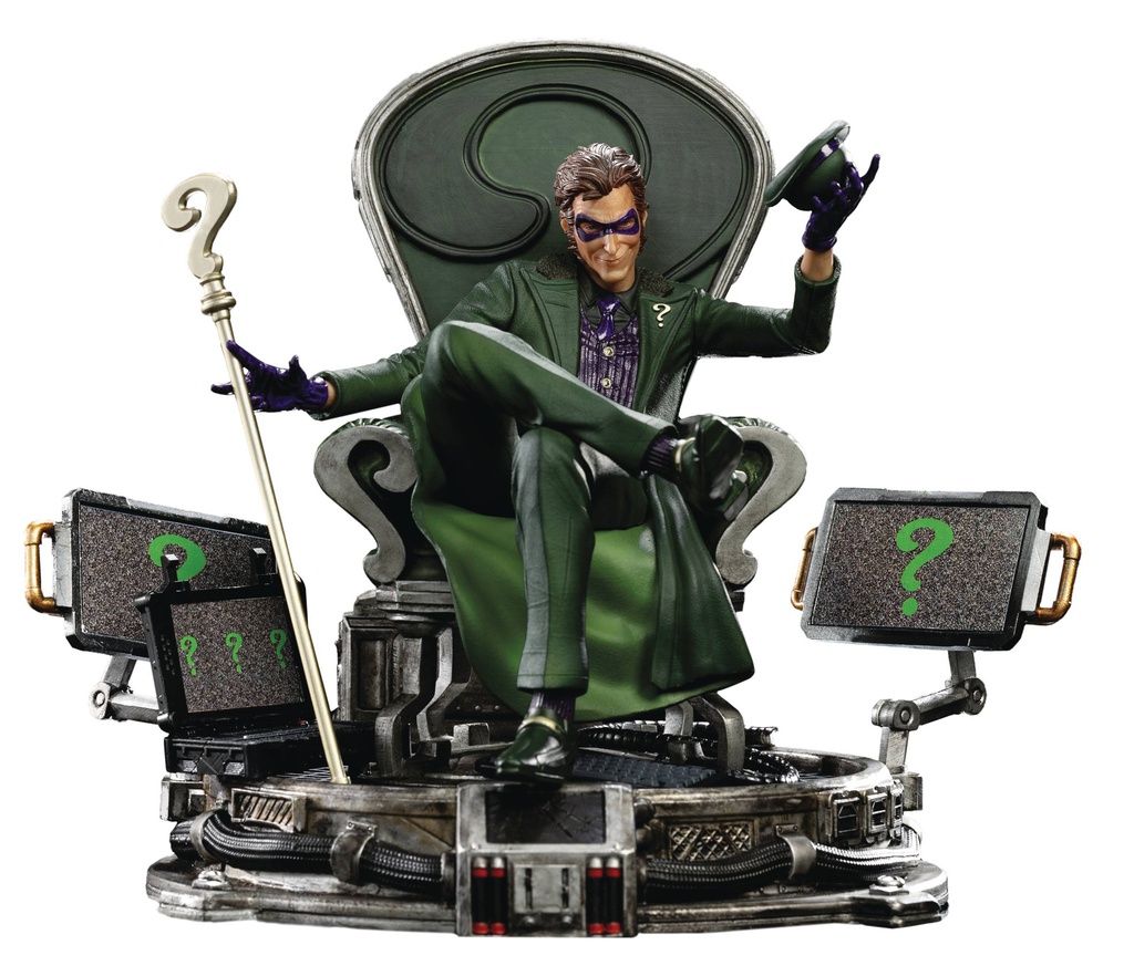 DC COMICS BATMAN The Riddler Deluxe 1:10 Scale Statue