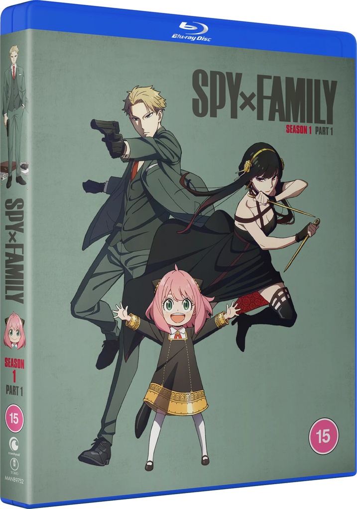 SPY X FAMILY Season One Part 1 Blu-ray