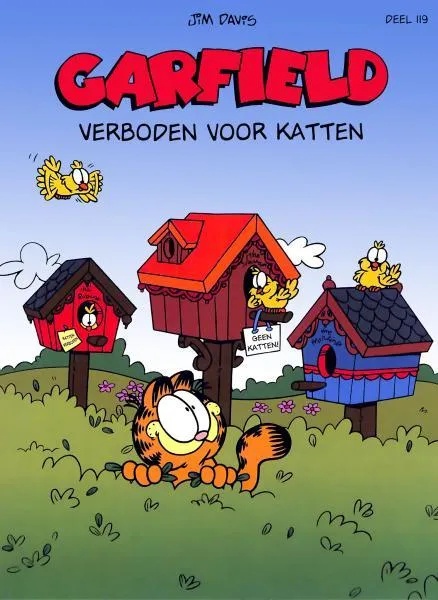 Garfield 119 VERBODEN VOOR KATTEN