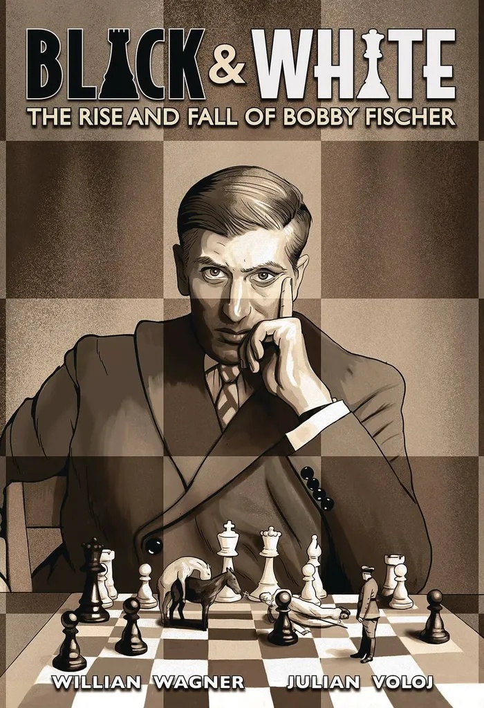 BLACK & WHITE RISE & FALL OF BOBBY FISCHER