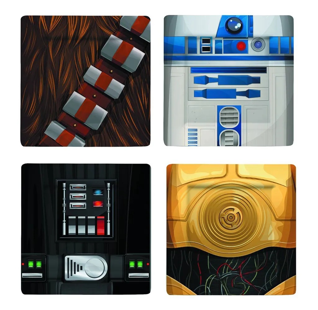 STAR WARS - CHARACTER PLATE SET