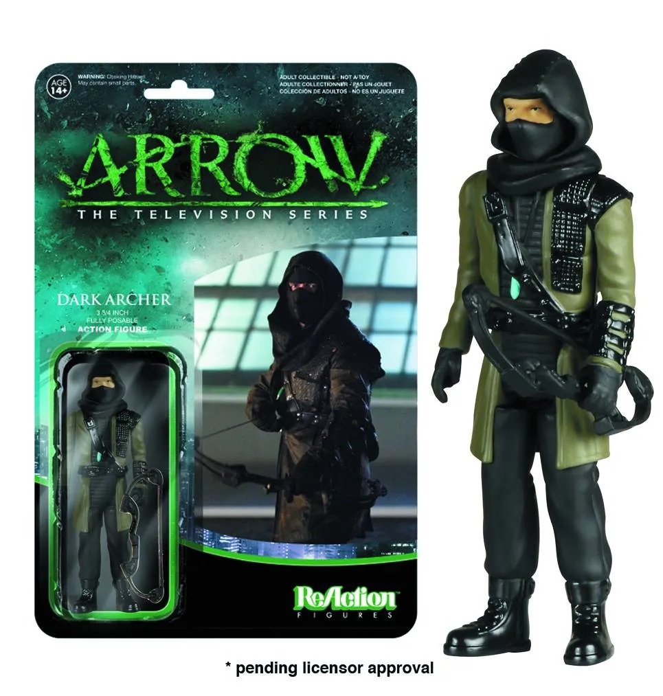 DC - CW'S ARROW - DARK ARCHER REACTION FIGURE