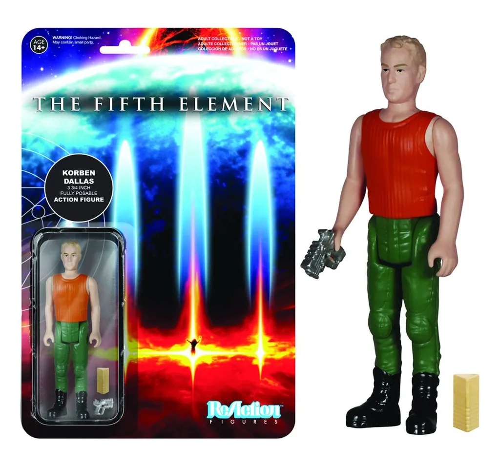 THE FIFTH ELEMENT - KORBEN DALLAS REACTION FIGURE