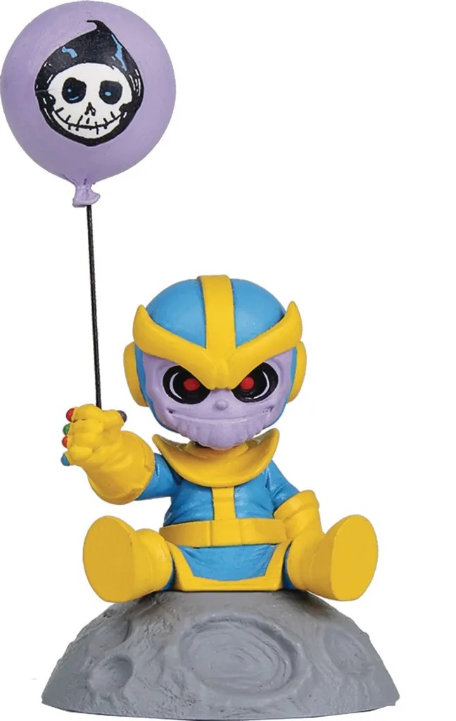 MARVEL - MINI HEROES - ANIMATED THANOS PVC STATUE