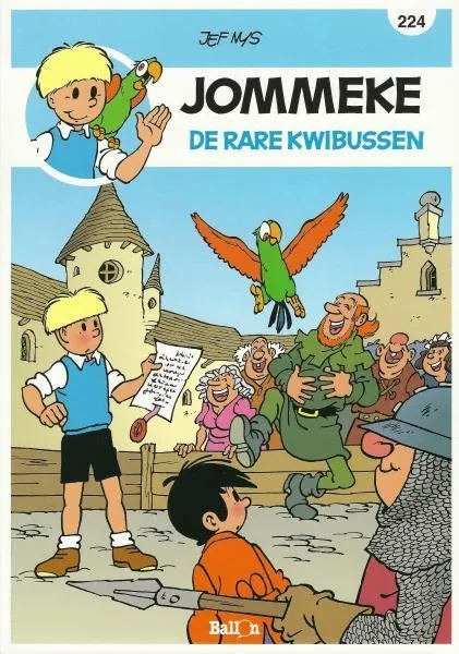 Jommeke 224 De rare kwibussen