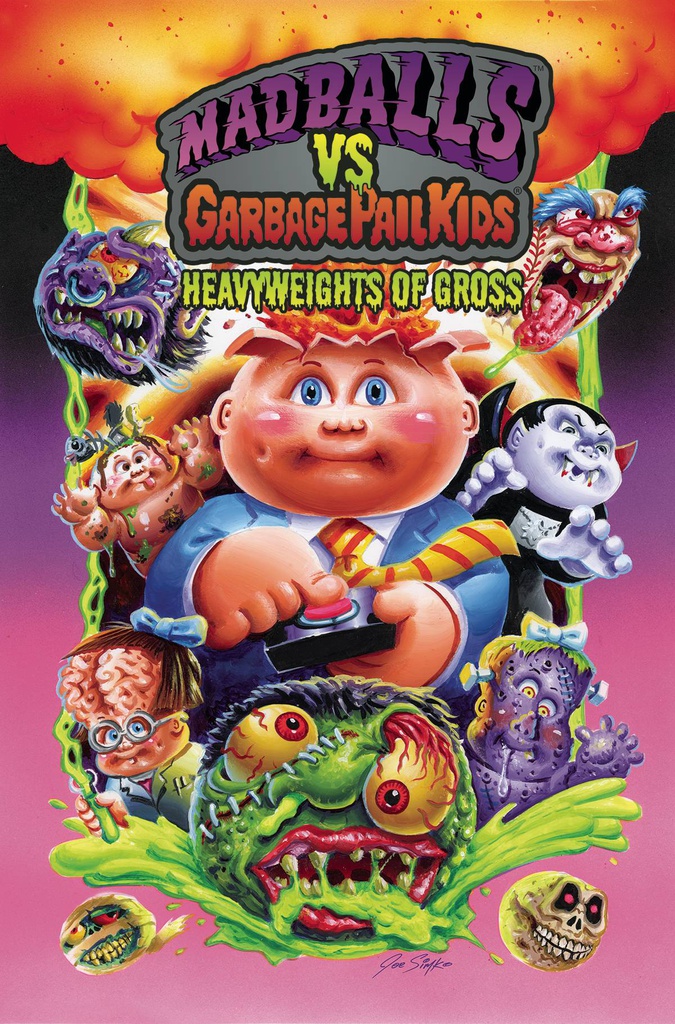 MADBALLS VS GARBAGE PAIL KIDS GROSS SGN & REMARKED ED