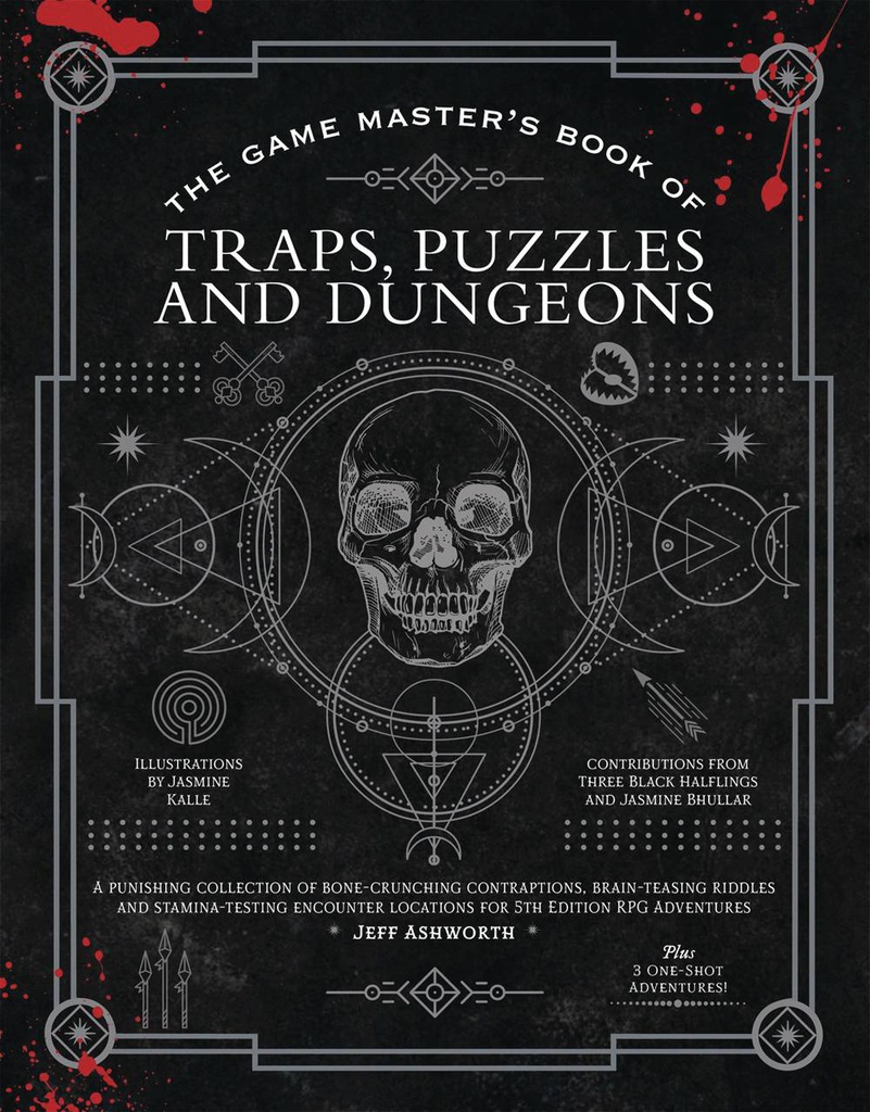 GAME MASTERS BOOK TRAPS PUZZLES DUNGEONS