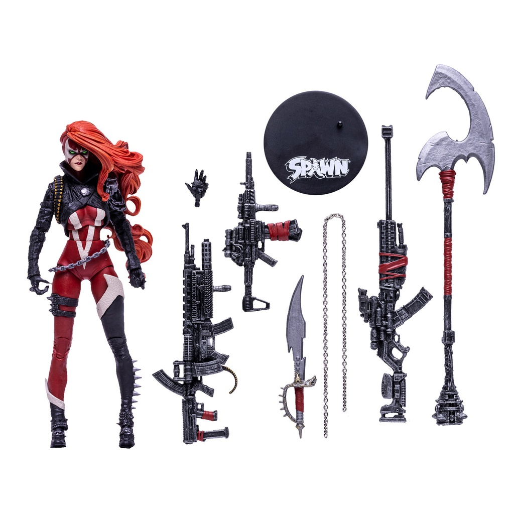 SPAWN - SHE SPAWN 7 INCH SCALE DLX ACTION FIGURE