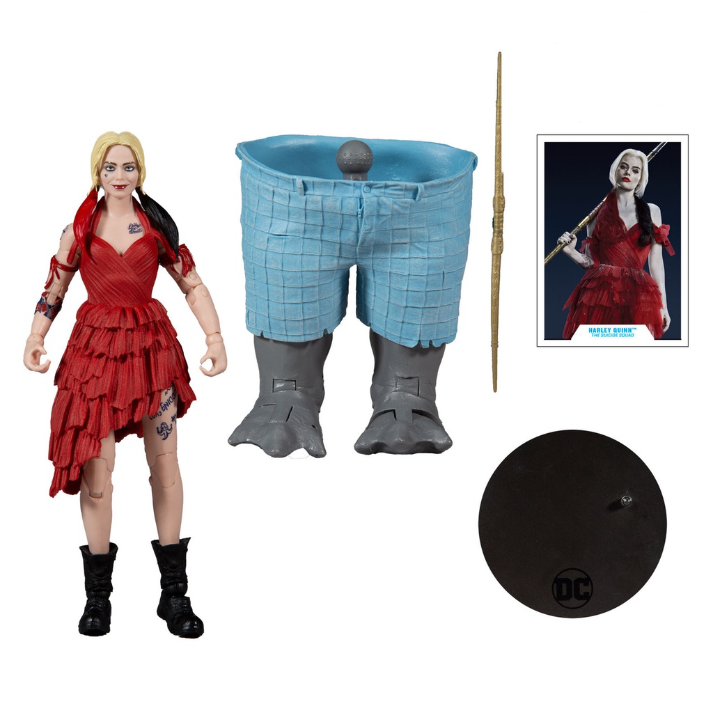 DC MULTIVERSE - SUICIDE SQUAD - HARLEY QUINN 7 INCH SCALE ACTION FIGURE