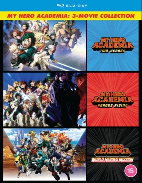 MY HERO ACADEMIA 3-Movie Collection Blu-ray