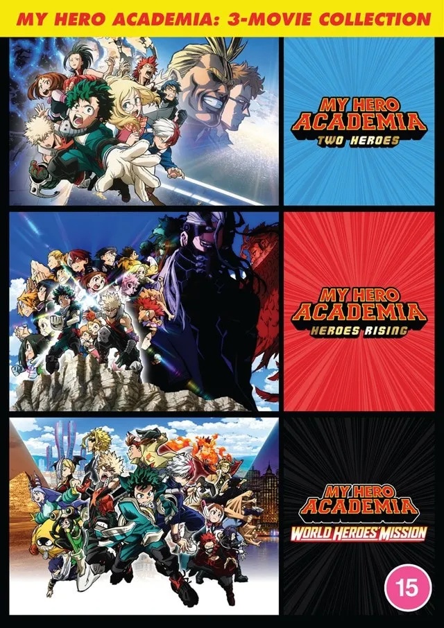 MY HERO ACADEMIA 3-Movie Collection