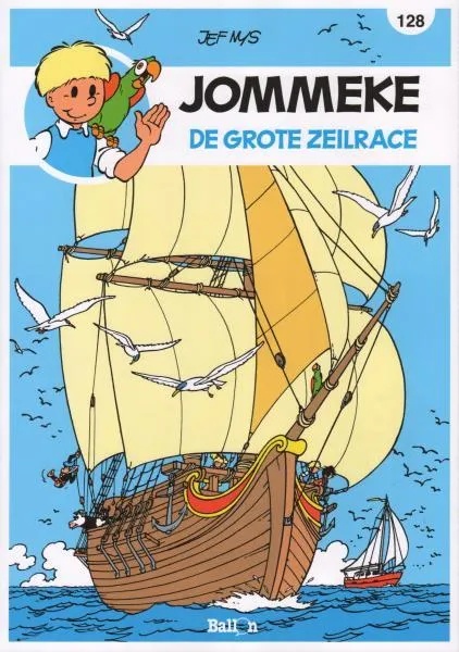 Jommeke 128 De grote zeilrace